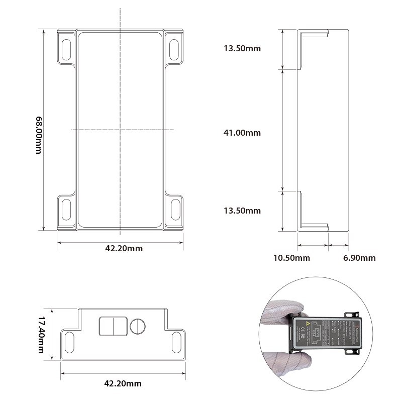 Industrial Laser Distance Sensor - Sensor Pengukur Jarak Laser Keluaran TTL