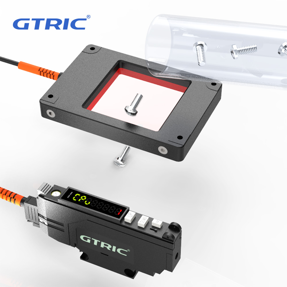 Industrial Laser Distance Sensor - GTRIC tipe jendela Sensor serat optik