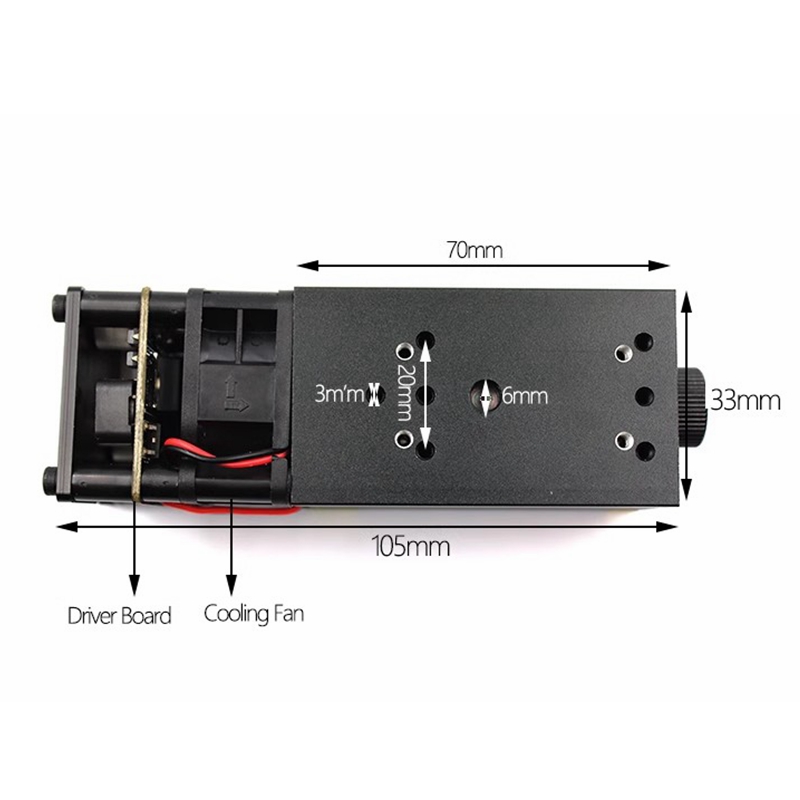 Industrial Blue Laser - Modul Dioda Laser Merah, Hijau, Biru,