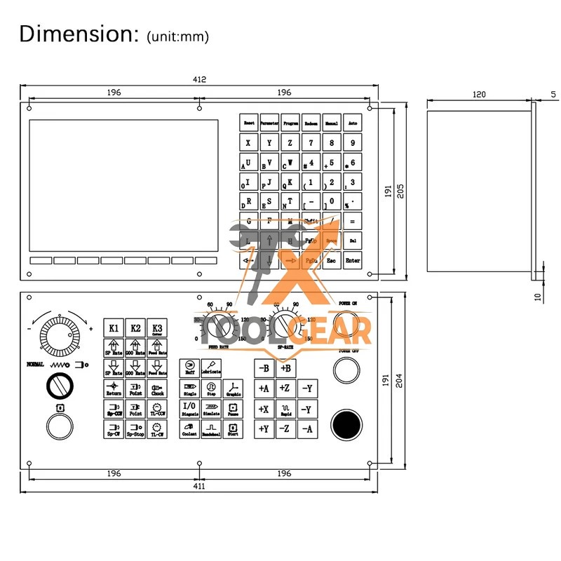 Cnc Milling Machine - Sistem Pengontrol Mesin Router Kayu CNC