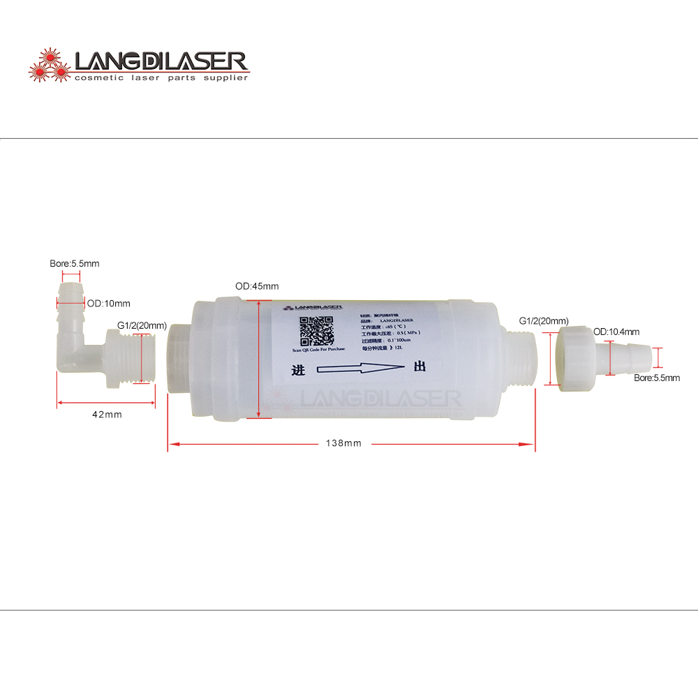 Industrial Laser Machine Hair Removal - Sistem Filter Air Laser Diode untuk