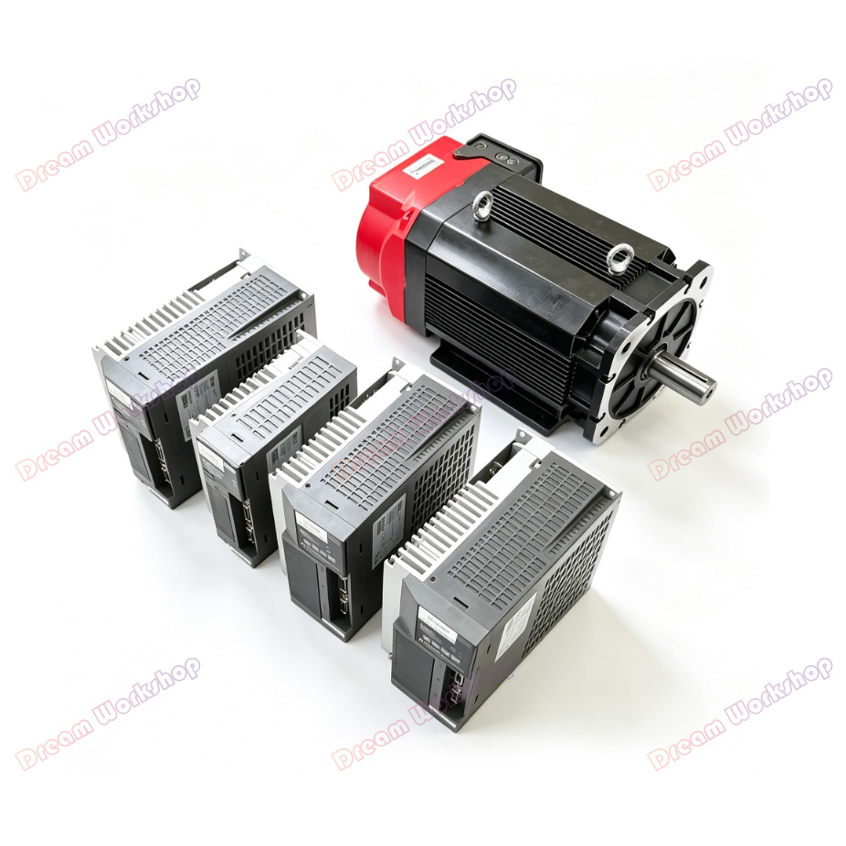 Cnc Milling Machine - Motor Servo Spindle Asinkron Torsi Besar