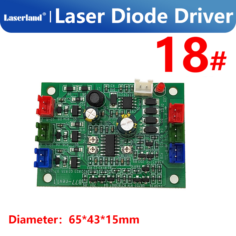 Industrial Blue Laser - Laser Dioda Papan Driver Daya Biru