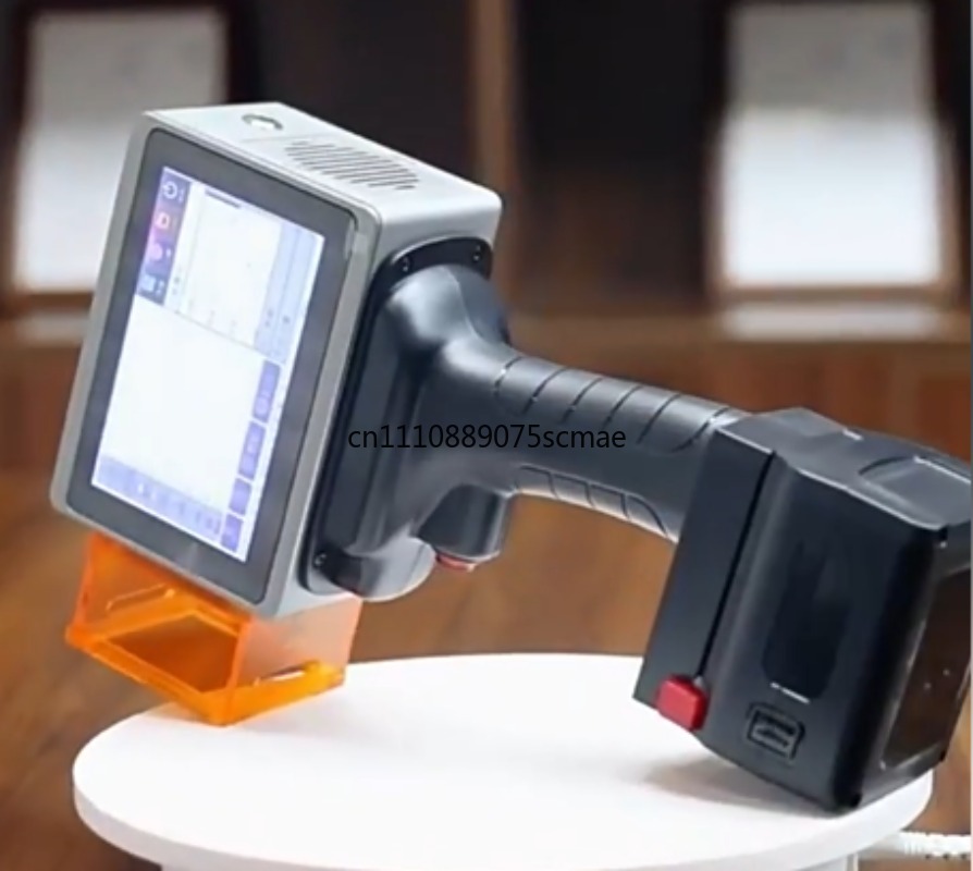 Industrial Handheld Laser Printer - Mesin Penanda Kode QR Barcode Printer