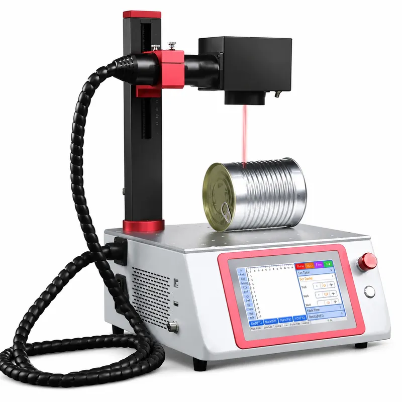 Mesin Penanda Laser Serat Port - Industrial Handheld Laser Printer ulasan dan harga