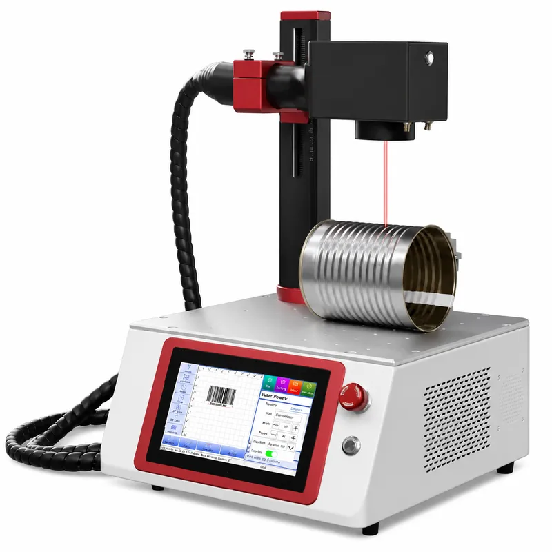 Mesin Penanda Laser Serat Port - Industrial Handheld Laser Printer ulasan dan harga