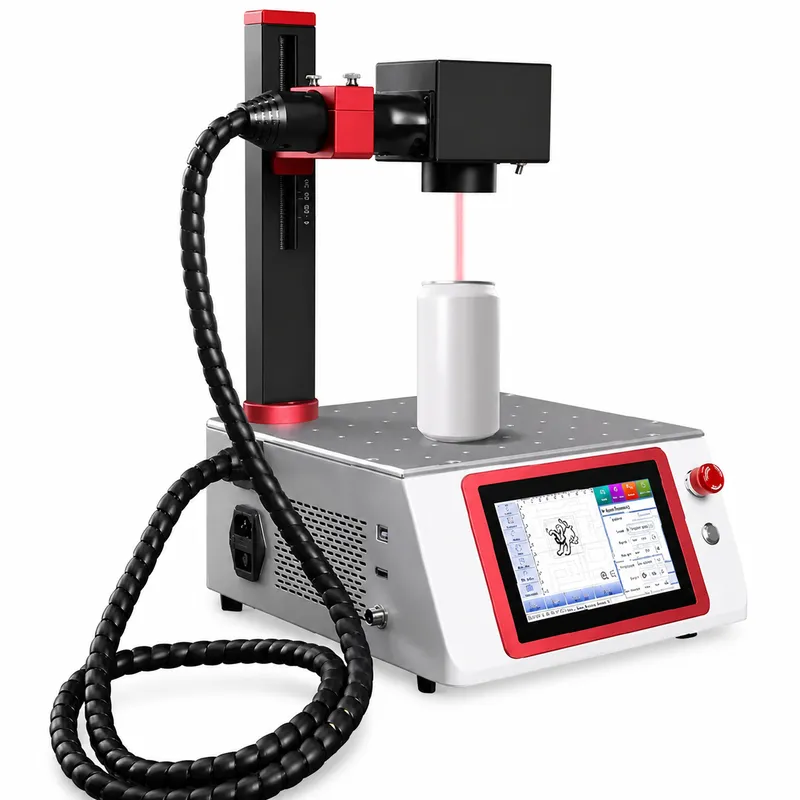 Mesin Penanda Laser Serat Port - Industrial Handheld Laser Printer ulasan dan harga