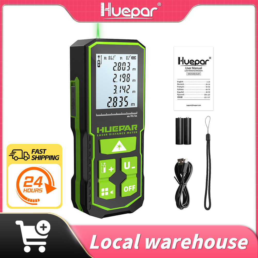 Huepar pengukur jarak Laser Di - Industrial Laser Rangefinder ulasan dan harga