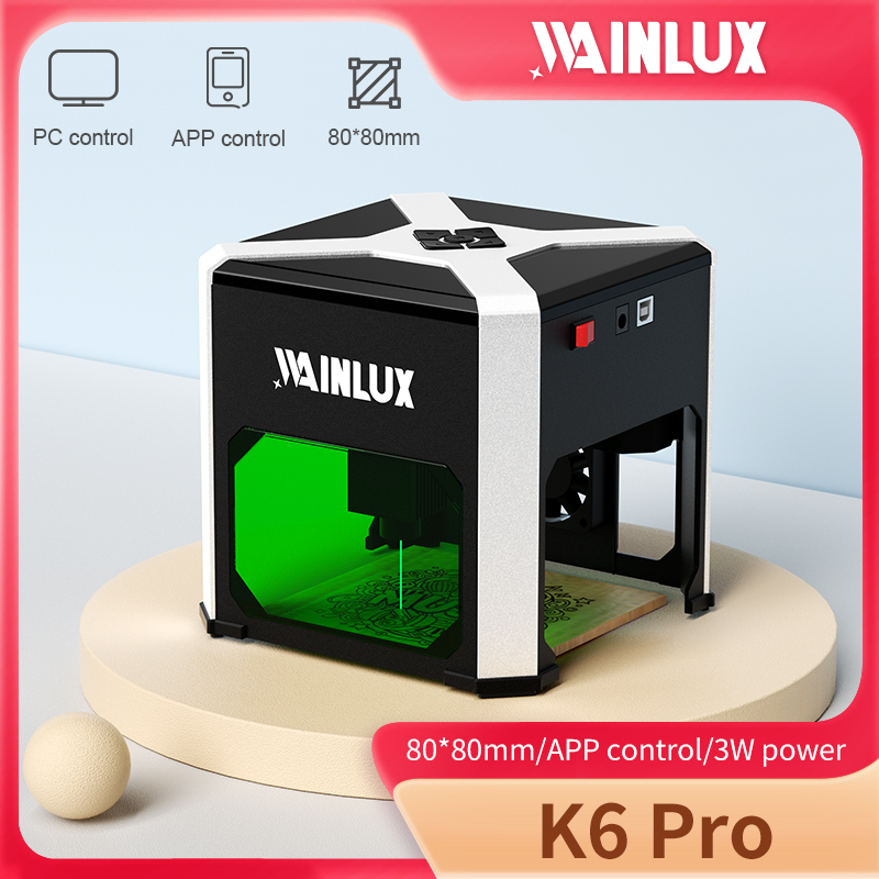 Mesin Pengukir Laser Wainlux K - Industrial Laser Removal ulasan dan harga