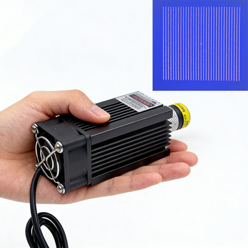 Modul Laser Garis Biru 450nm D - Industrial Blue Laser ulasan dan harga