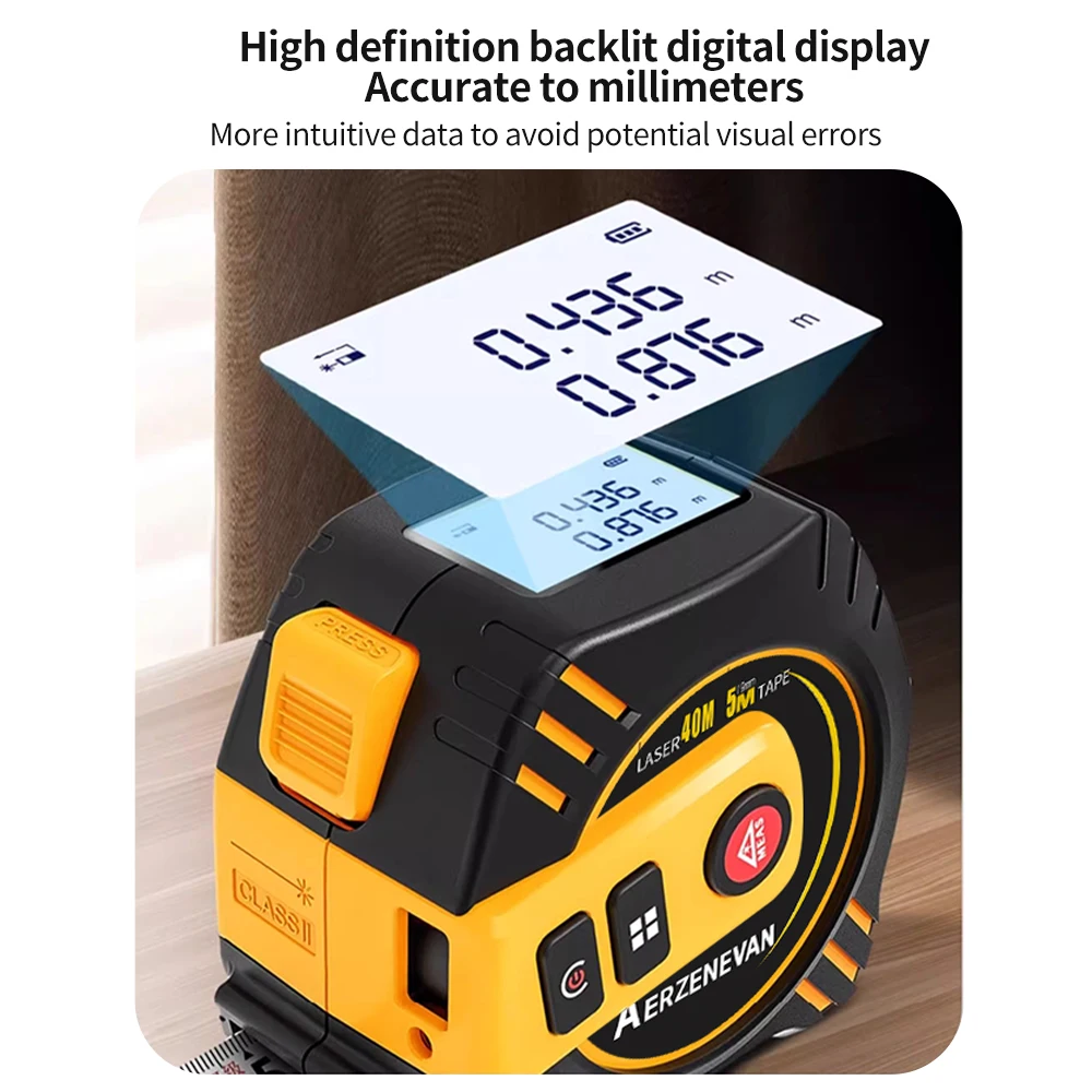 Pita Ukur Laser 80m Alat Pengu - Industrial Laser Rangefinder ulasan dan harga