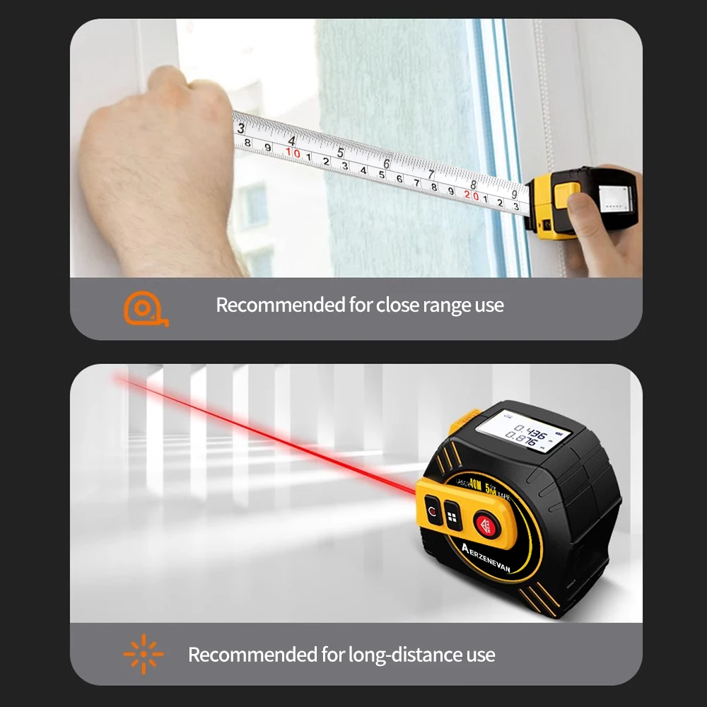 Pita Ukur Laser 80m Alat Pengu - Industrial Laser Rangefinder ulasan dan harga
