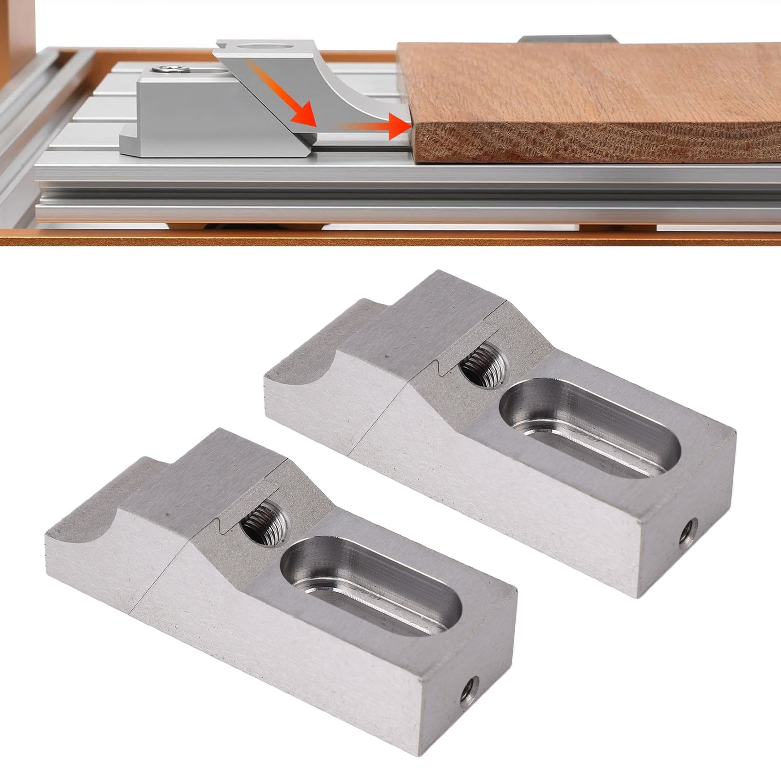 2 Buah Klem Samping Vise S136H - Cnc Milling Machine ulasan dan harga