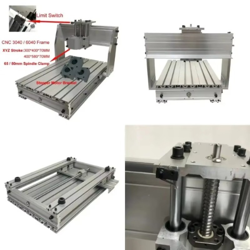 Kit Rangka CNC Aluminium 3040  - Cnc Milling Machine ulasan dan harga